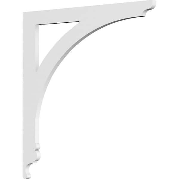Ekena Millwork 5/8 in. W X 20 in. H X 20 in. D PVC Legacy Bracket