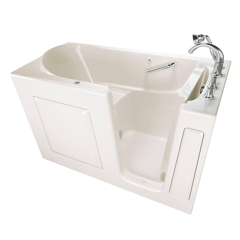 Exclusive Series 60 in. x 30 in. Right Hand Walk-In Air Bath Bathtub with Q