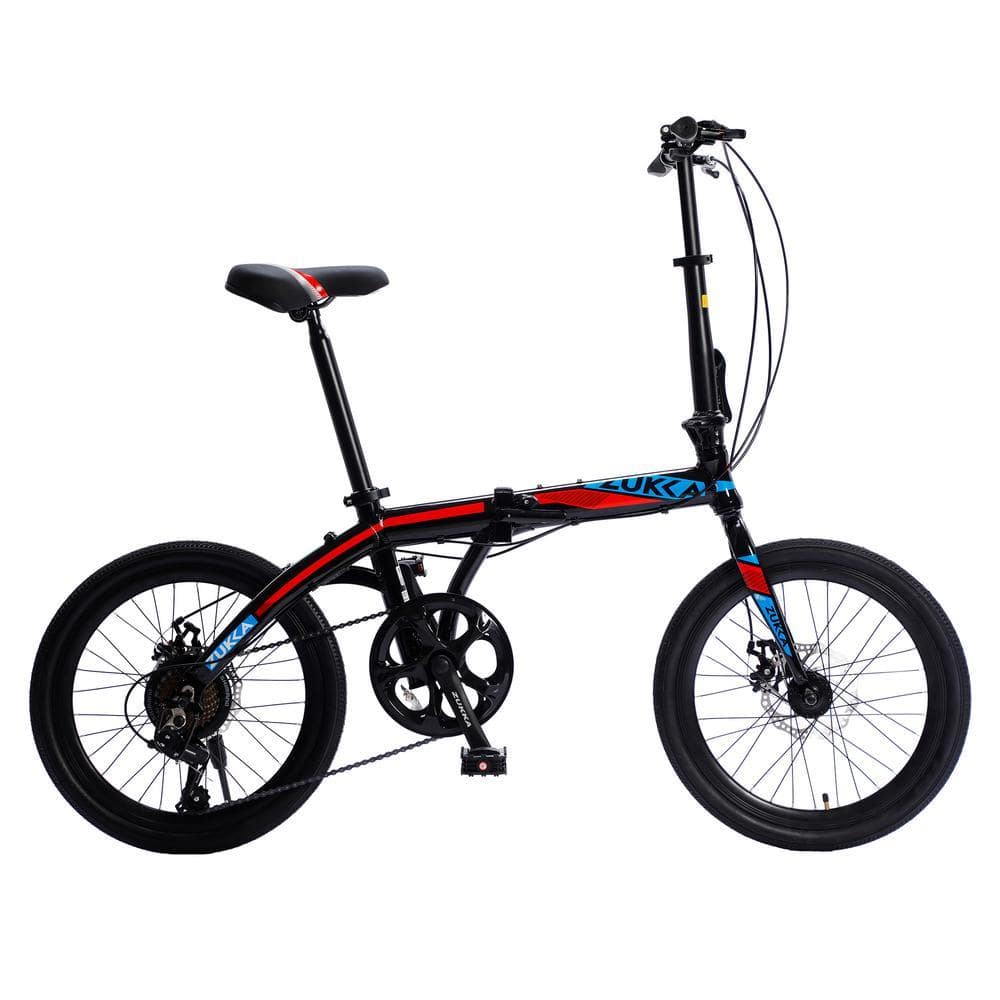 The Features Drab City 7inch シングル リプロ盤 Cesicia 20 in. Black Aluminum Folding City Bike with 8 Speed