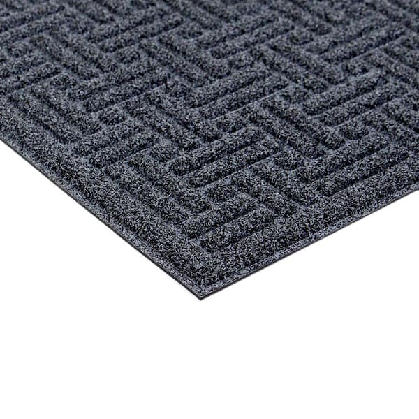 TrafficMaster Bricks Charcoal 24 in. x 36 in. Non-Slip Indoor