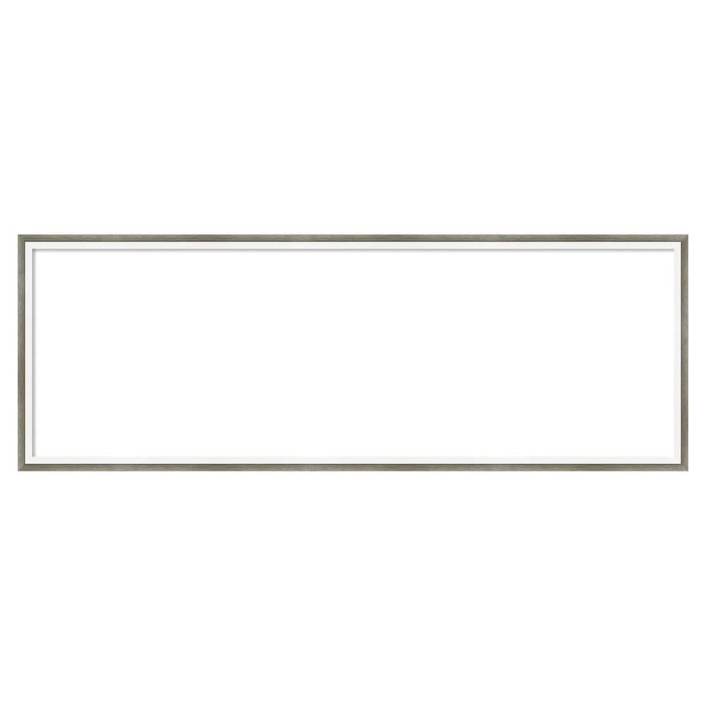 Lucie Silver White 37 in. x 13 in. Wood Framed Dry Erase Magnetic Memo Board price history on PriceWatchPro