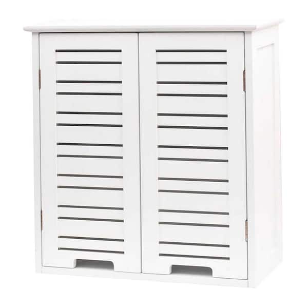 Evideco Miami 20.5 in. W Wall mount Bathroom Wall Cabinet in White