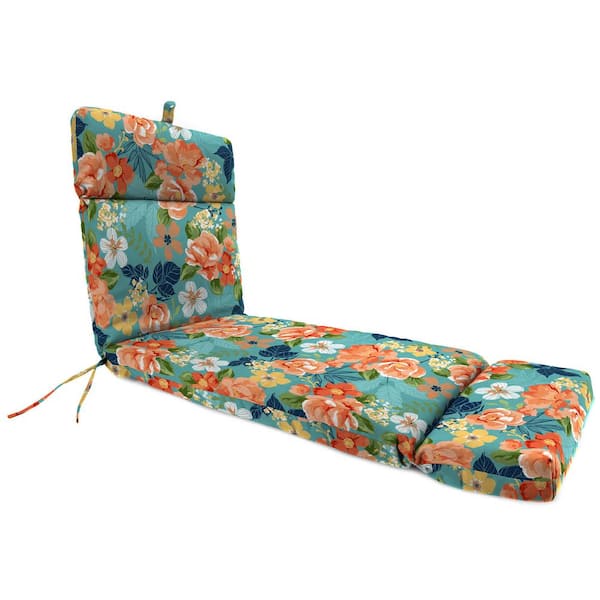 Jordan Manufacturing 72 in. L x 22 in. W x 3.5 in. T Outdoor Chaise Lounge Cushion in Senorita Pelican