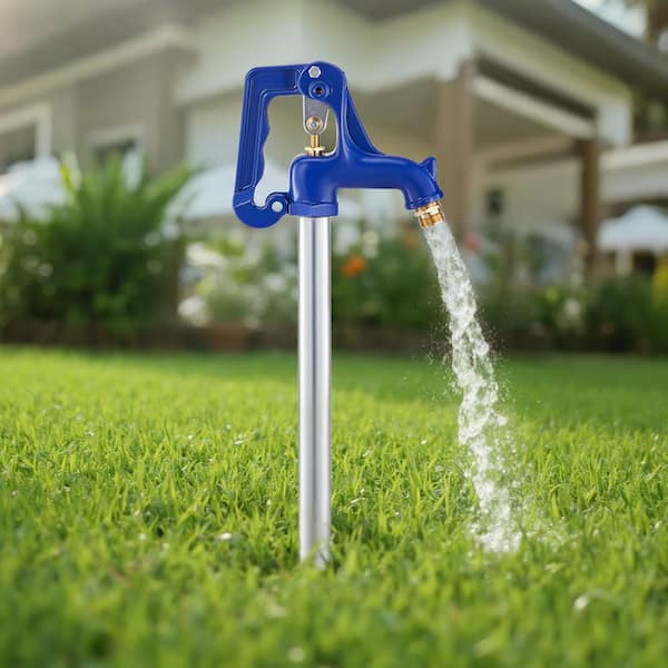 Frost Proof Yard Hydrant, 6. 22FT. Freeze-Proof Outdoor Faucet with 48 in. Bury Depth, 3/4 in. NPT Pipe Connection