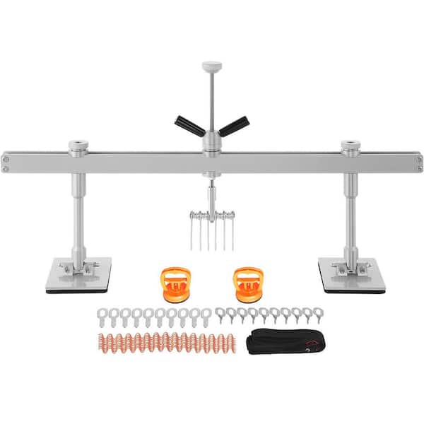 SKYSHALO Dent Pull Lever Bar Kit Fit for Both Aluminum and Steel Dent Pulling, for Auto Body Repair Door Dings (33 in. /850 mm)
