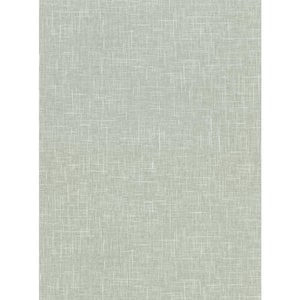 Linville Mint Faux Linen Mint Wallpaper Sample