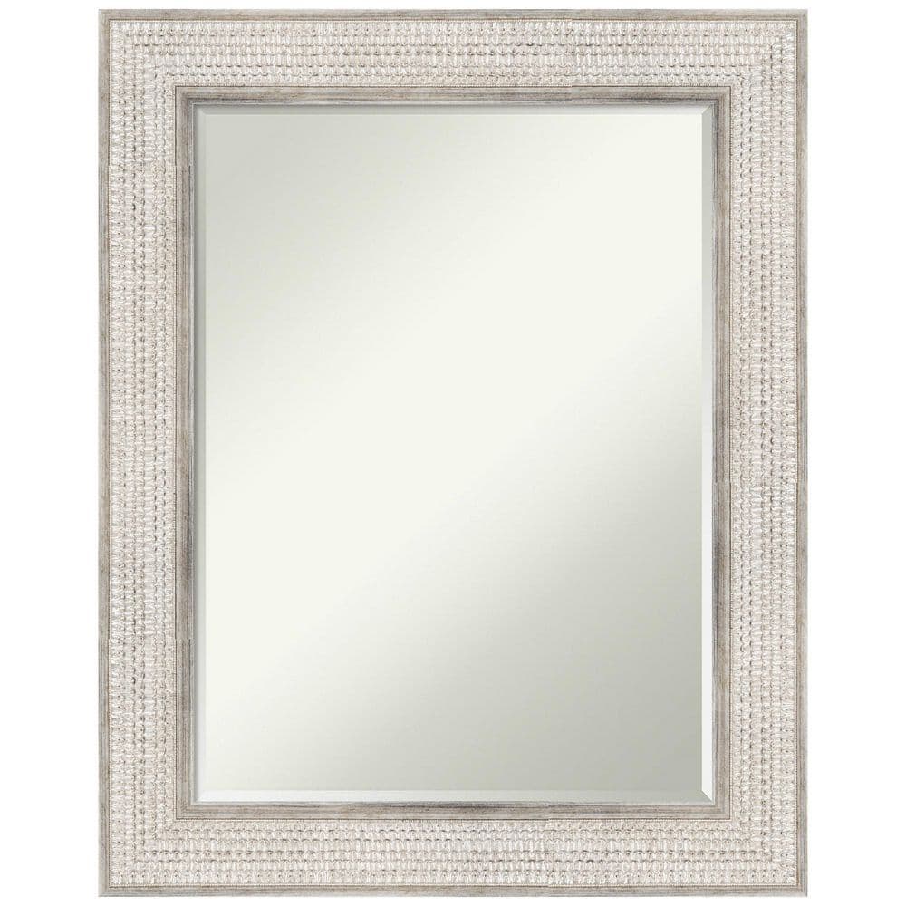 Amanti Art Trellis Silver 24 in. x 30 in. Petite Bevel Classic ...