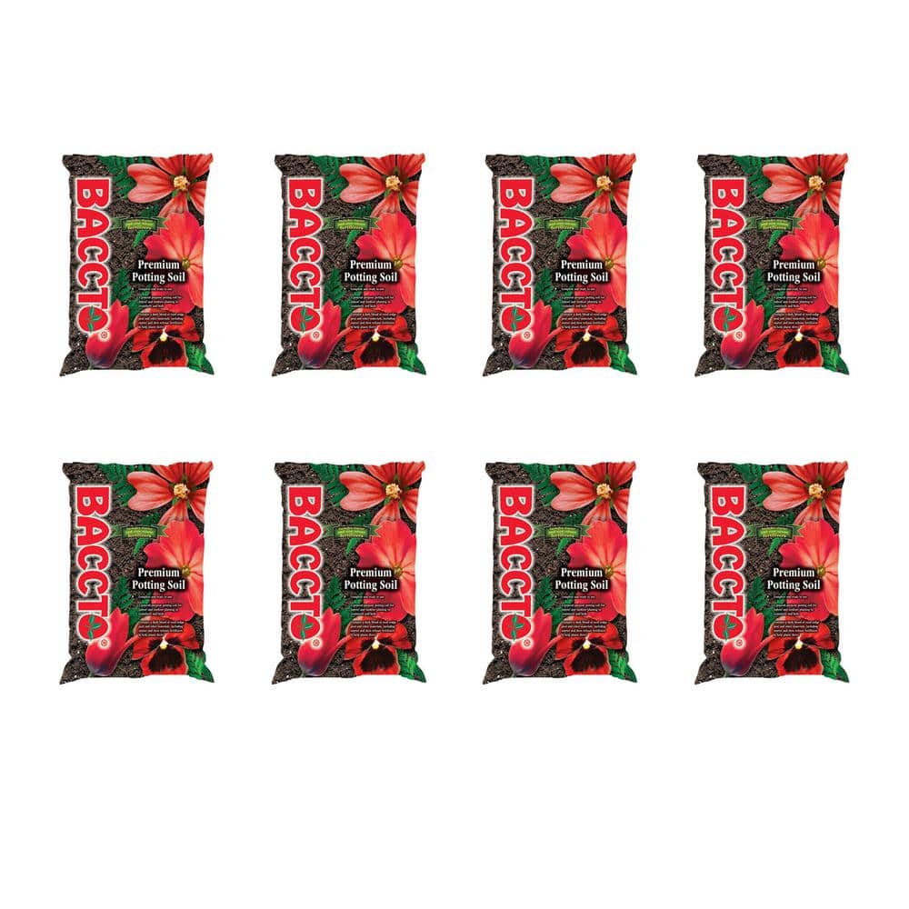 All Purpose Potting Soil with Perlite, 25 lbs. (8-Pack)