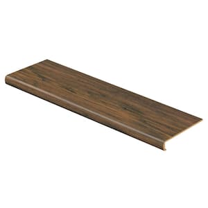 Saratoga Hickory 2-3/16 in. T x 12-1/8 in. W x 47 in. L Laminate to Cover Stairs 1-1/8 in. to 1-3/4 in. Thick