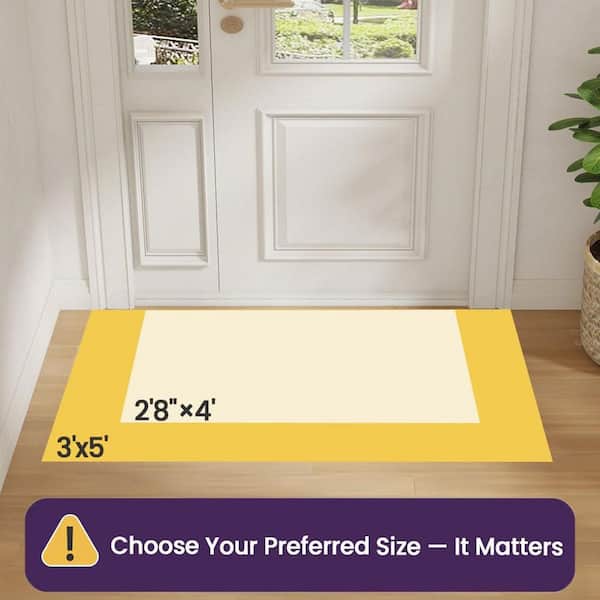 Long Runner Rug 120 X 250 Cm Non-Slip Washable Kitchen Absorbent