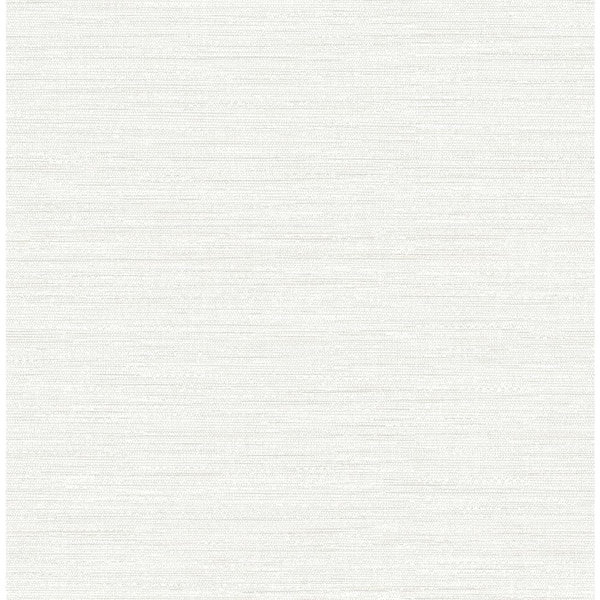 Sheehan Pearl Faux Grasscloth Textured Non-pasted Paper Wallpaper