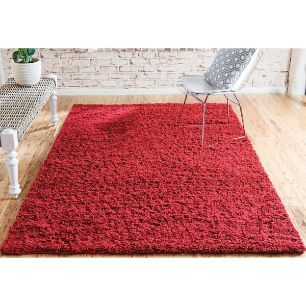 Short Pile Carpet Rug Red Cut to Size, Indoor Kitchen Hall Carpet Fluff  Fabric with PVC Back, Any Sizes Customizable (Size : 120x800cm)