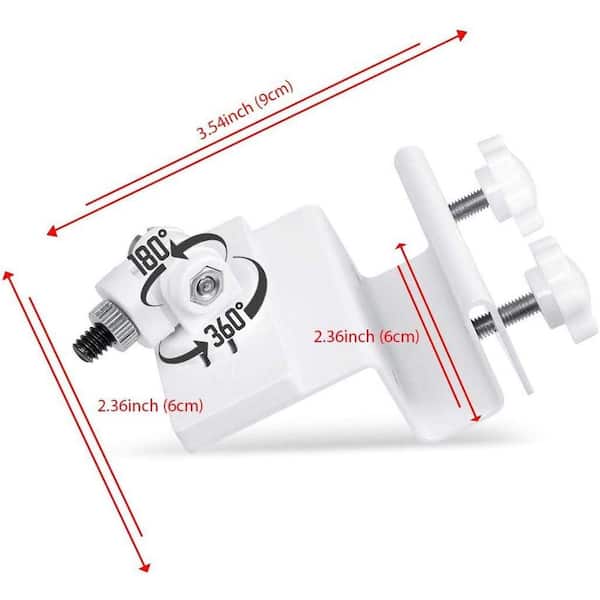 TIUIHU Versatile Twist Mount Para Cámaras Arlo Pro3/Pro 4/Pro 5/Ultra/Ultra 2/Essential - 8