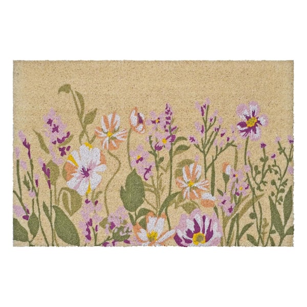 Calloway Mills Botanical Garden Multi-Colored 18 in. x 30 in. Indoor or Outdoor Doormat