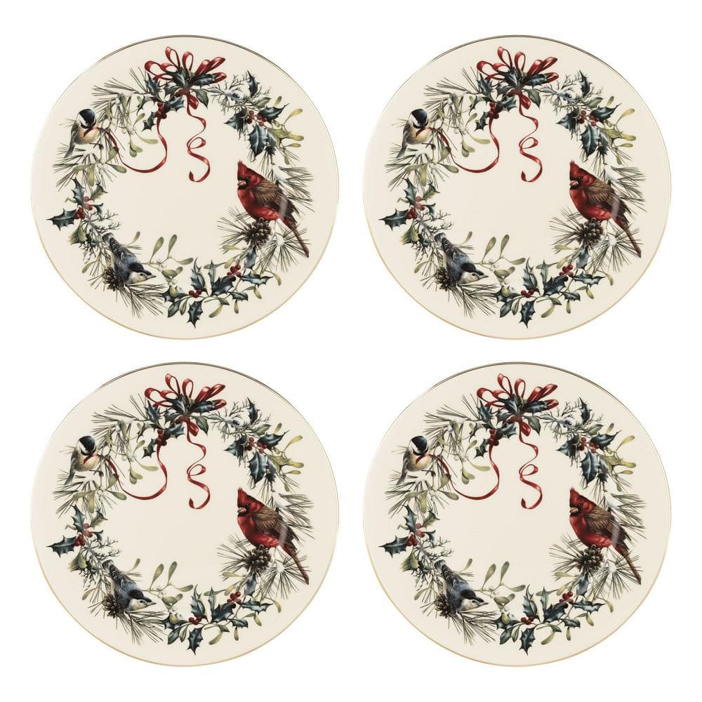 Lenox Winter Greetings Ivory Dinner Plate (Set of4)