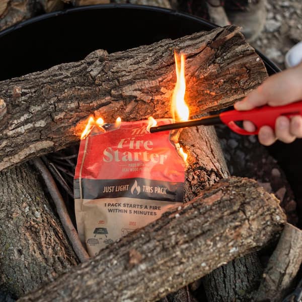 TIKI Fire Pit Starter Pack (10-Pack) 122000768 The Home Depot