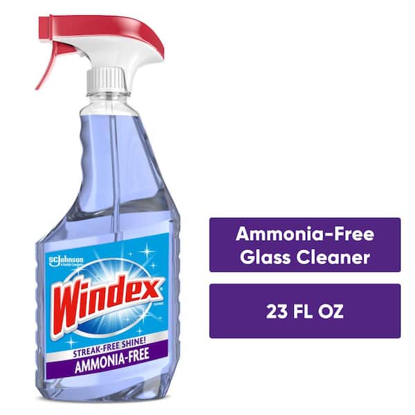 WINDEX 70208-XCP8 Ammonia-Free Glass Cleaner Crystal Rain Scent 23 oz  Liquid - pack of 8