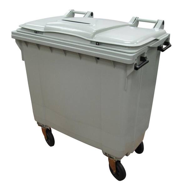 Otto 200 Gal. Grey Wheeled Document Security Cart