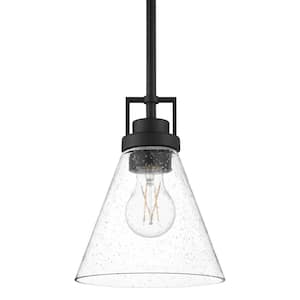 Visual-Comfort-Studio-Collection---CP1361BBS---Generation-Lighting-Blaine-1- Light-Large-Line-Voltage-Pendant-31.13-Inch-Tall-and-11.5-Inch-Wide