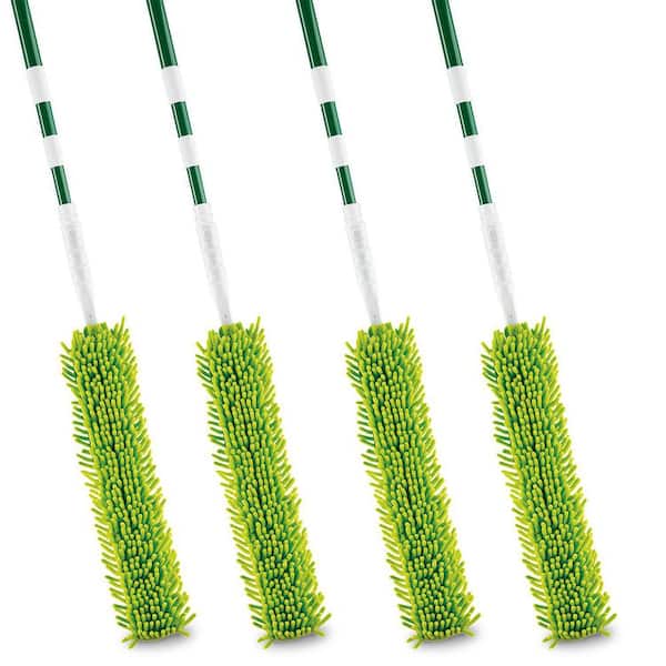 Libman Flexible Microfiber Fingers Duster with Extendable Handle (4-Pack)