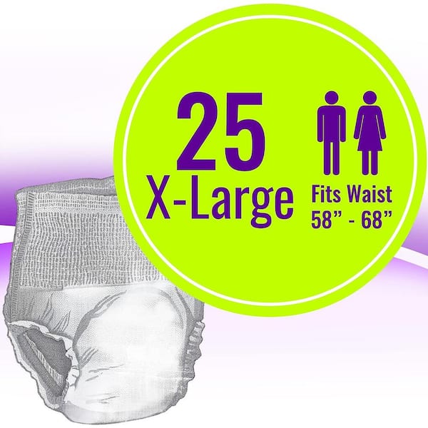 Premium Adult Care - Soft Breathable Adult Diapers - XL - 30
