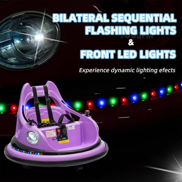 HOMEFUN 12V Ride On Bumper Car for Kids with Remote Control HOMEFUN 12V Ride On Bumper Car for Kids with Remote Control