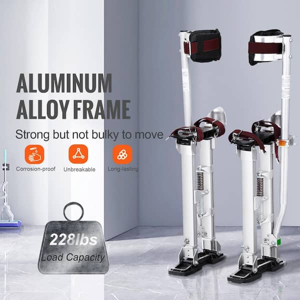 18 in. to 30 in. Adjustable Drywall Stilts 18 in. to 30 in. Adjustable Drywall Stilts