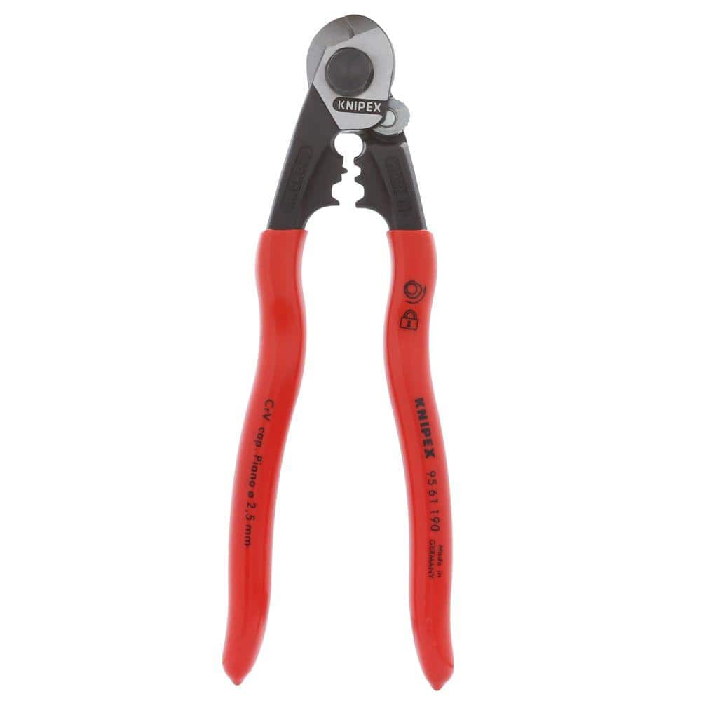 Wire rope and wire extra heavy duty steel cutter.