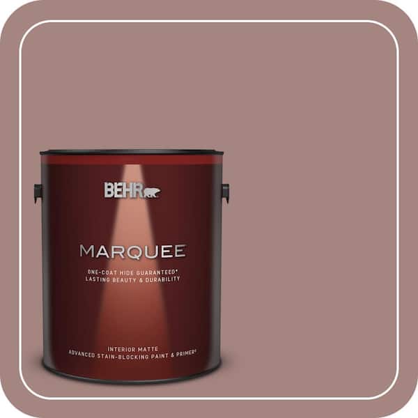 BEHR MARQUEE 1 gal. #700B-4 Muse Matte Interior Paint & Primer