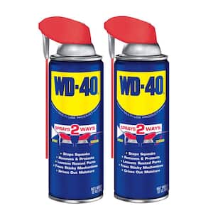 12 oz. Original WD-40 Formula, Multi-Purpose Lubricant Spray with Smart Straw (2-Pack)