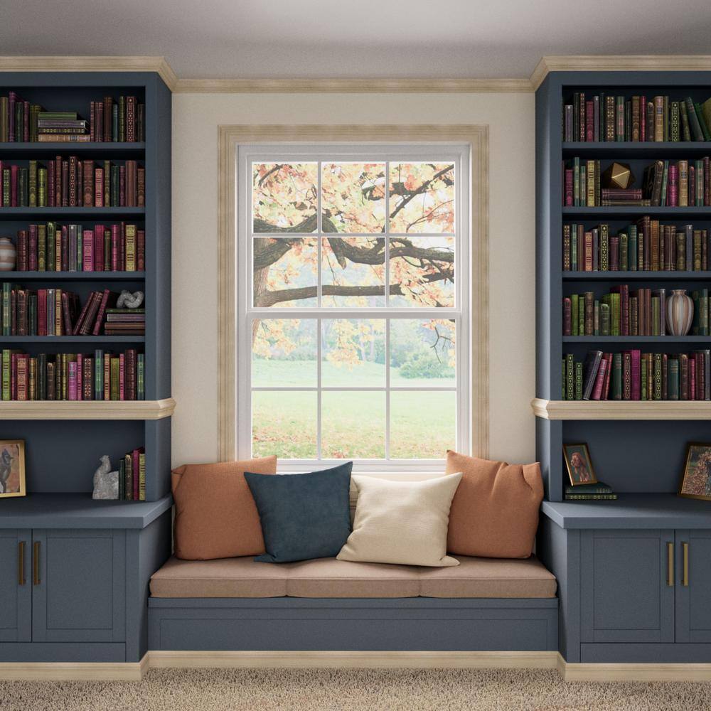 Unfinished Poplar Wood Crown Moulding 96" Length