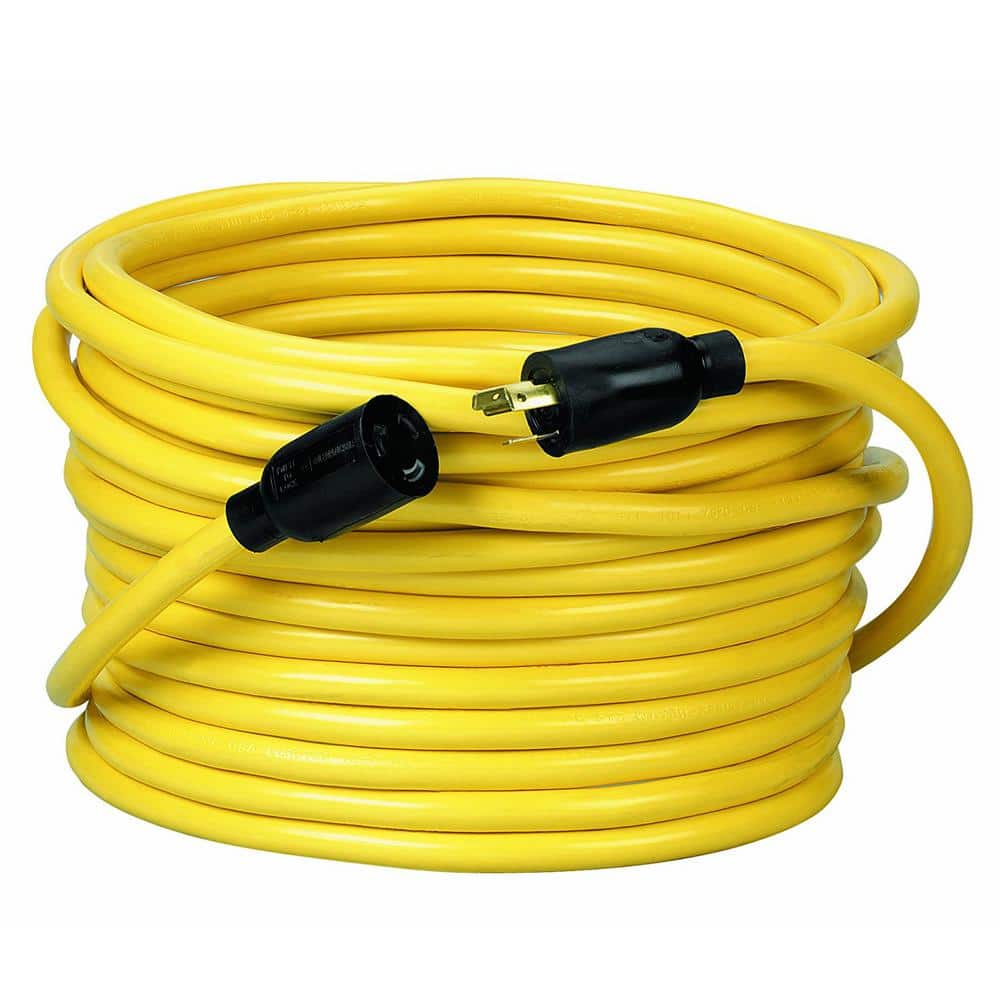 Lumapro 20 ft. Hand Wind Cord Reel; General Purpose Gauge; 120 VAC; Yellow  Reel Color