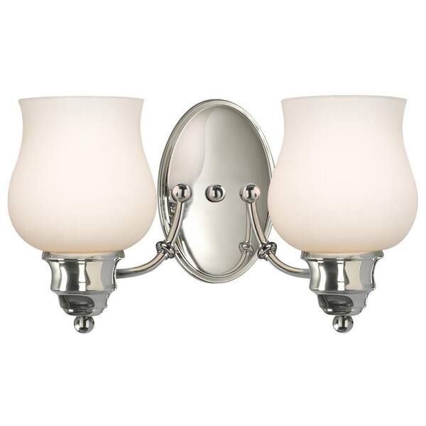 Filament Design Negron 2-Light Chrome Incandescent Bath Vanity