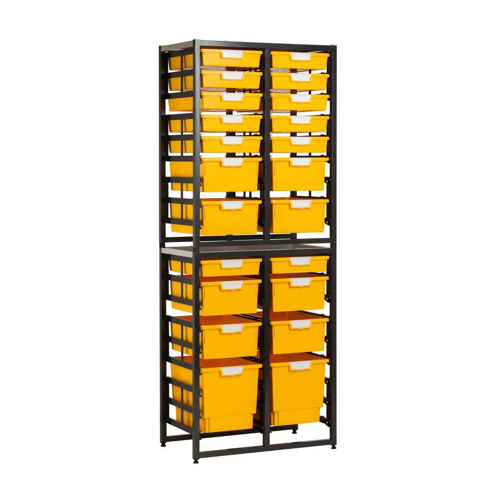 Quantum Storage Systems 18 Deep x 42 Wide x 75 High, Steel Open Hopper  Storage Unit