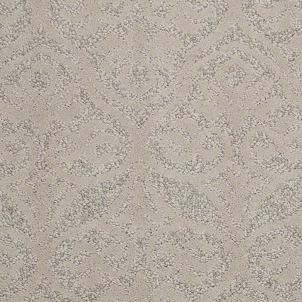 8 in. x 8 in. Pattern Carpet Sample - Perfectly Posh - Color Stucco price history on PriceWatchPro