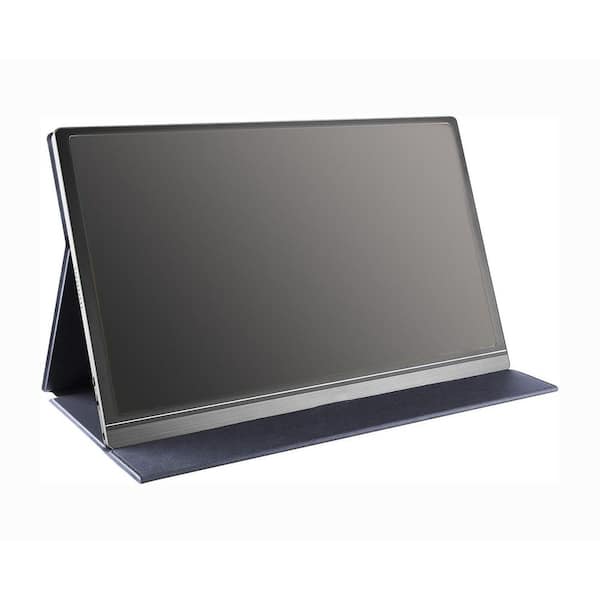 15.6 in. 1080P FHD USB-C HDMI Portable Gaming Monitor with Smart Cover and Screen Protector for PC MAC PS4 Xbox Switch