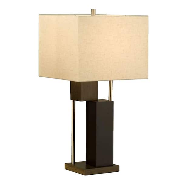 Filament Design Astrulux 28 in. Dark Brown Table Lamp