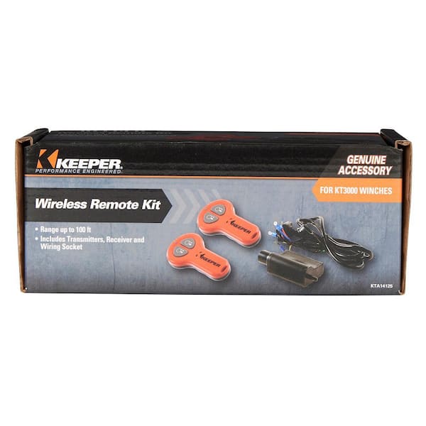 Keeper KTA14125 Wireless Remote Switch for KT2500/KT3000 Winch 