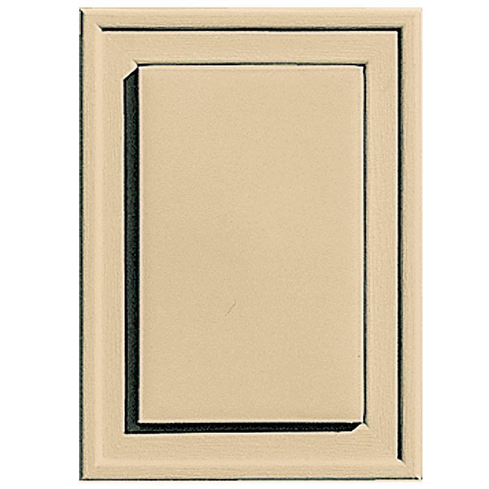 UPC 080192000606 product image for 4.5 in. x 6.25 in. #012 Dark Almond Raised Mini Universal Mounting Block | upcitemdb.com