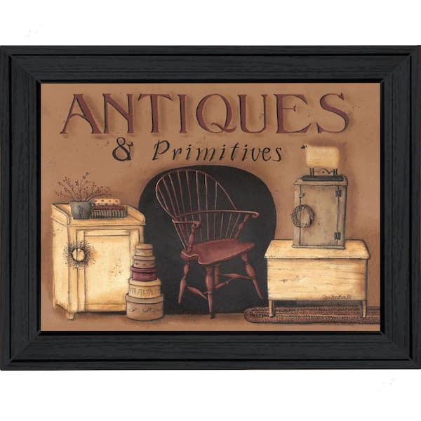 Charlie Antiques and Primitives 1-Piece Framed Wall Art 15 in. x 19 in.