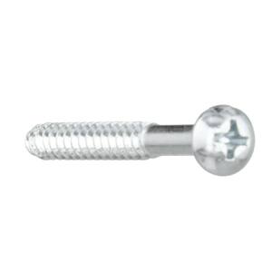 #10 x 2 in. Zinc Plated Phillips Round Head Wood Screw (3-Pack)