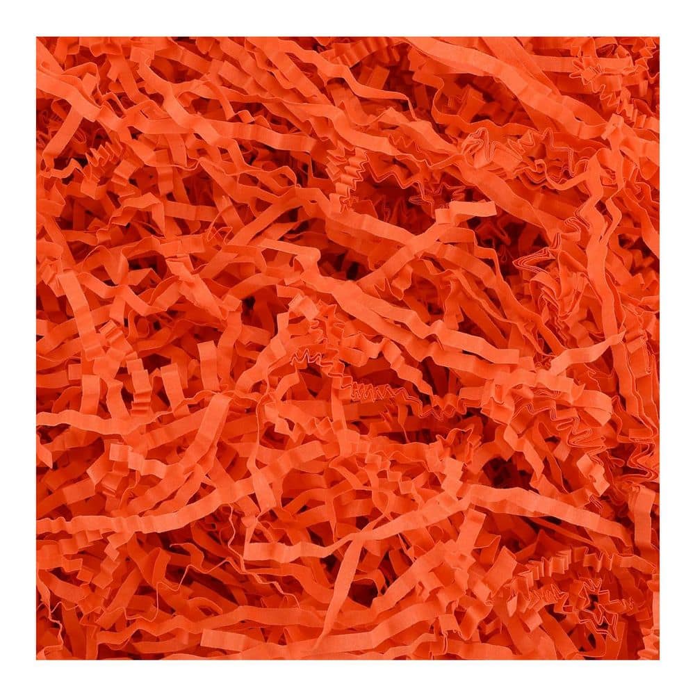 2 lb. Orange Crinkle Cut Paper Shred Filler for Gift Box Bag Basket Decoration Aesthetic Cushioning for Valentine's Day price history on PriceWatchPro