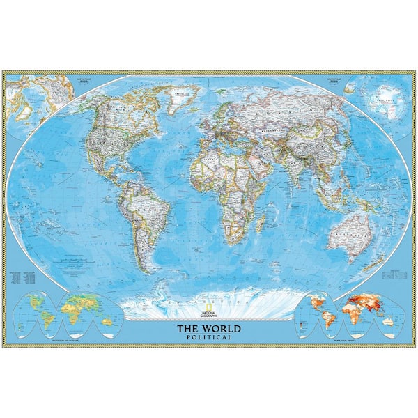 The World Political Wall Mural