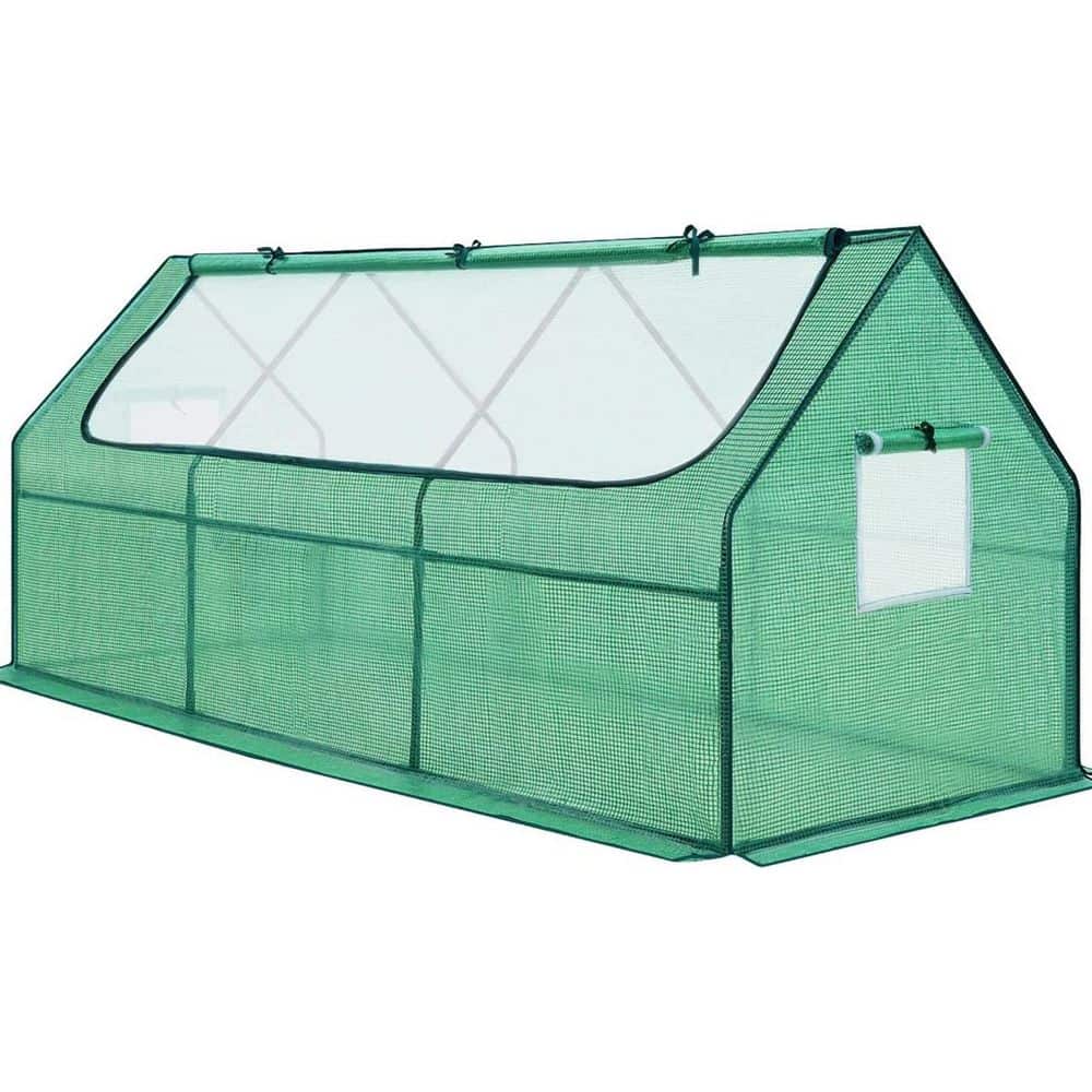 8 ft. x 3 ft. x 3 ft. Walk-In Green Reinforced Mini Bell Grow Tent