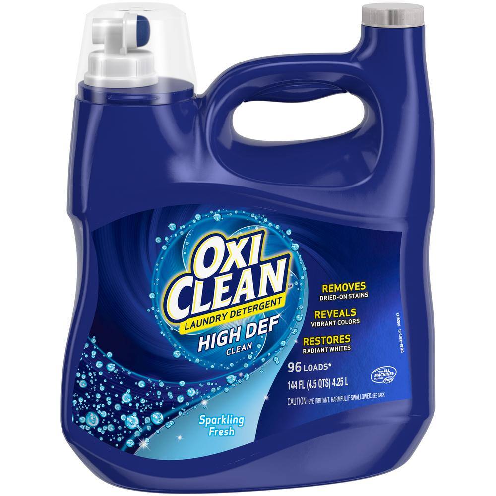 Reviews for OxiClean 144 oz. Fresh Scent Liquid Laundry Detergent Pg 1 The Home Depot