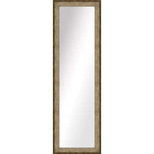 Large Rectangle Medium Champagne Art Deco Mirror (52.5 in. H x 16.5 in. W)