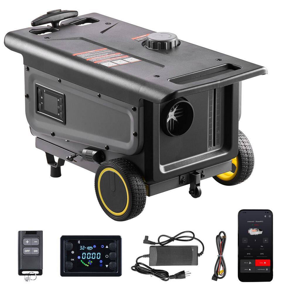 Diesel Heater, 27296 BTU /h 8KW, 12V/24V, All in One Portable Diesel Air Heater with Bluetooth APP Control, Space Heater price history on PriceWatchPro