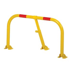 18 in. Yellow Steel Reserved/ Private Parking Hoop