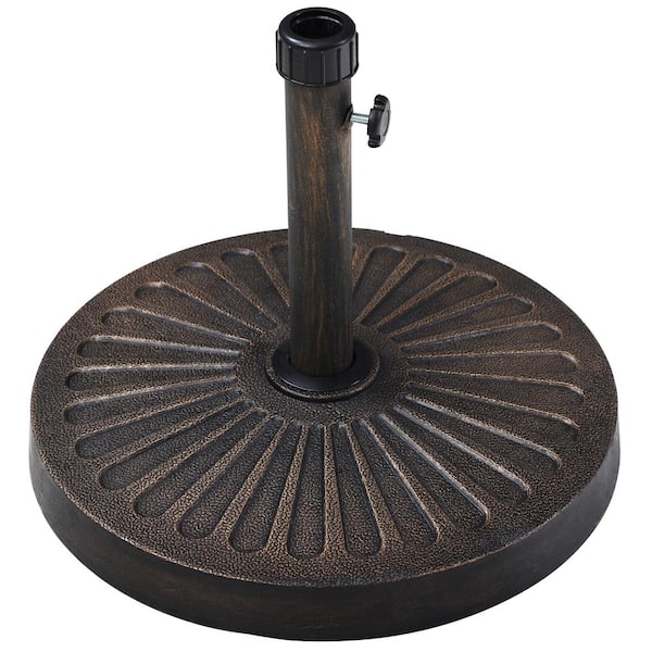 Unbranded 31 lbs. Heavy-Duty Patio Umbrella Base in Black