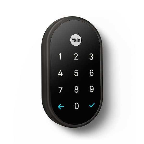 Google Nest x Yale Lock - Tamper-Proof Smart Lock with Nest Connect - Black Suede RB-YRD540-WV-BSP - The Home Depot